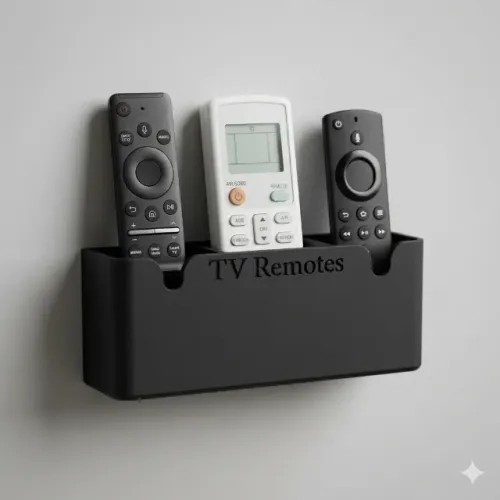 Suporte De Parede Porta 3 Controles Remoto triplo Ar Tv ventilador Universal