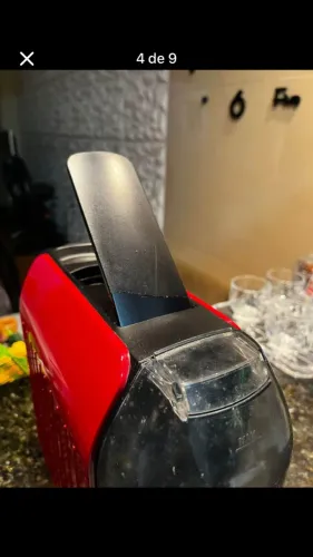 Cafeteira com defeito 