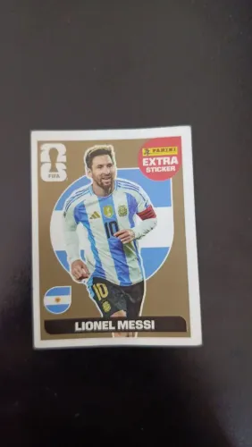 Figurinha Legend Messi Gold