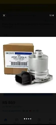 Atuador de embreagem câmbio powershift 
