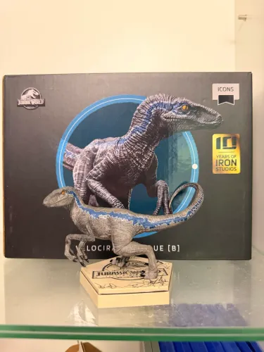 Velociraptor blue icons