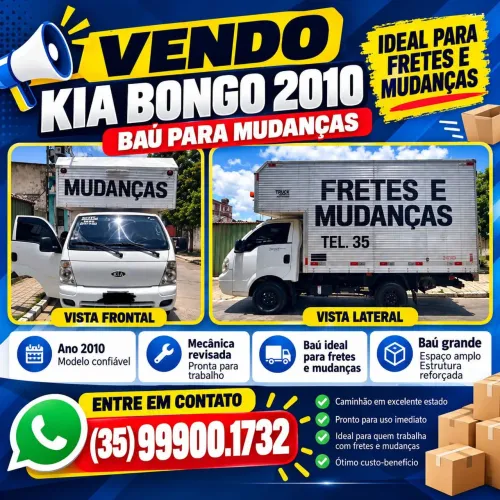 Vende se caminhão Kia Bongo