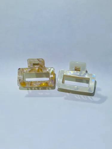 Presilha de cabelo de acetato