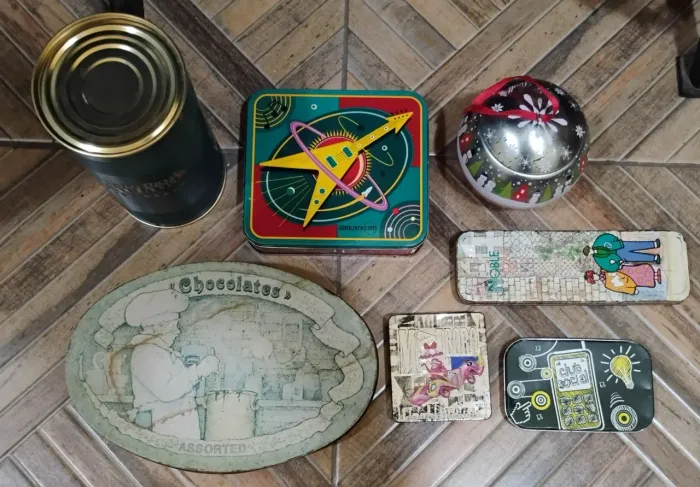 Latas de aço Colecionáveis