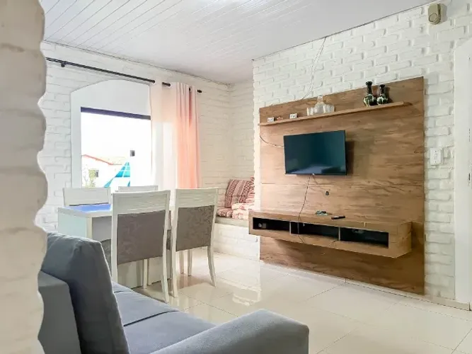 Apartamento em Santa rita frente mar. 55m2 - 2/4 um suite. Aceita financiamento