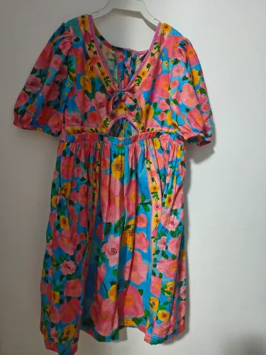 Vestido infantil alfabeto 