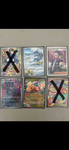 Vendo combo de cartas Pokémon