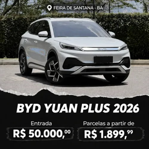 BYD Yuan Plus Elétrico 2026