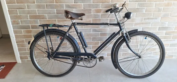 Bicicleta antiga Rudge pneu balão