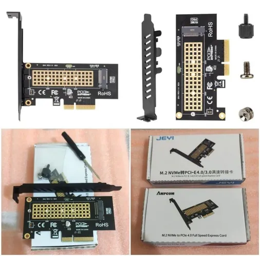 ADAPTADOR para NVME PCI X4- 4.0