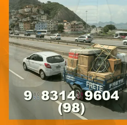 Frete Barato: São Luís, Cohab, Centro, João Paulo e Anil! Agende já!