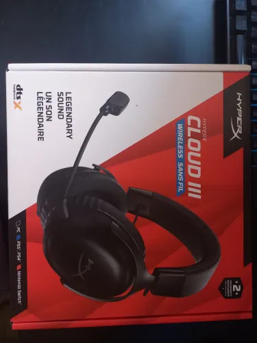 Hyperx Cloud 3 Wireless Preto [NOVO] Lacrado