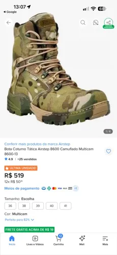 Bota tática