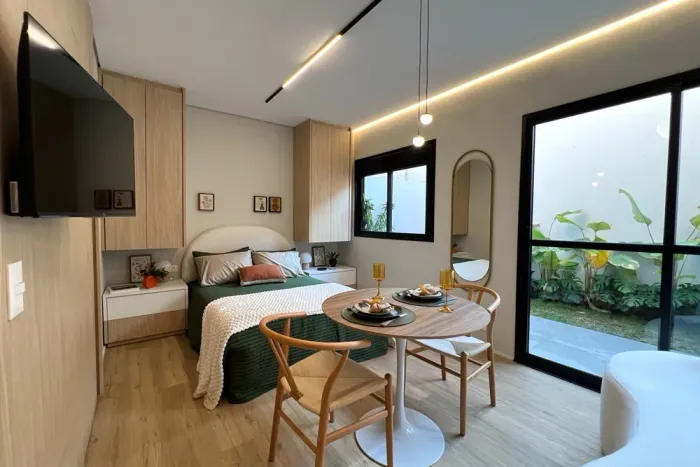 Studio | 1 Dorm | Chácara Santo Antônio (Zona Sul)