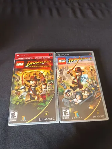 Combo Jogos Indiana Jones PSP