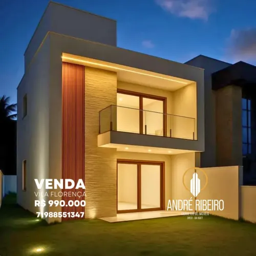 Casa Nova Alto Padrão Condomínio Vila Florença - Abrantes