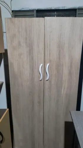 ARMÁRIO MULTIUSO 2 PORTAS AMADEIRADO