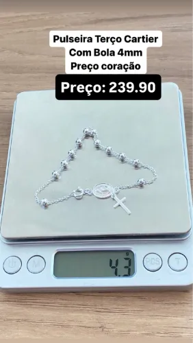 Pulseiras terço Cartier 