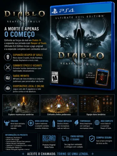 Diablo 3 Reaper of Souls PS4