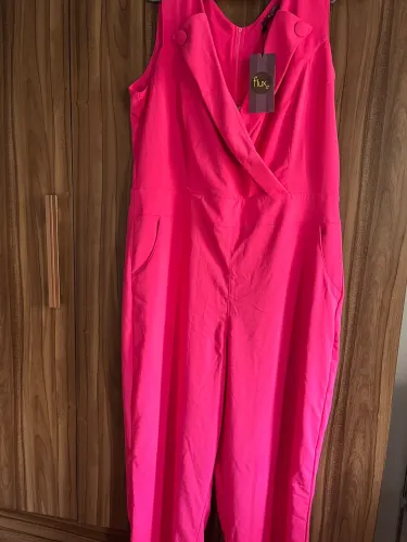Macacão longo Plus Size flux 