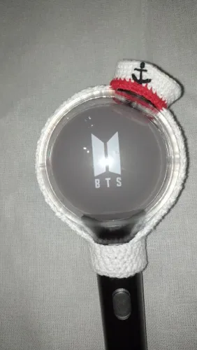 Acessórios para army bomb BTS em crochê