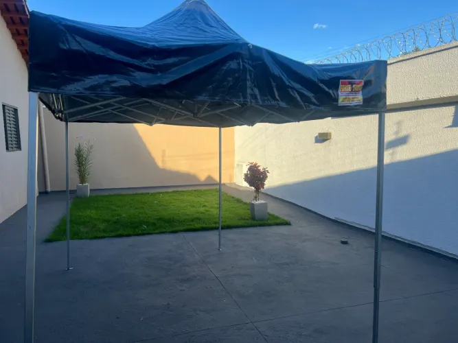 TENDA SANFONADA 2X3 M COM CRISTAIS