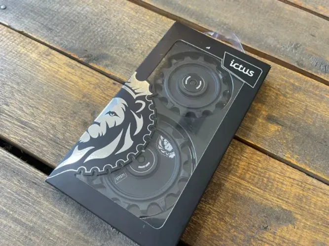 Roldana Ictus Aero 12v Black compatível Sram T-type