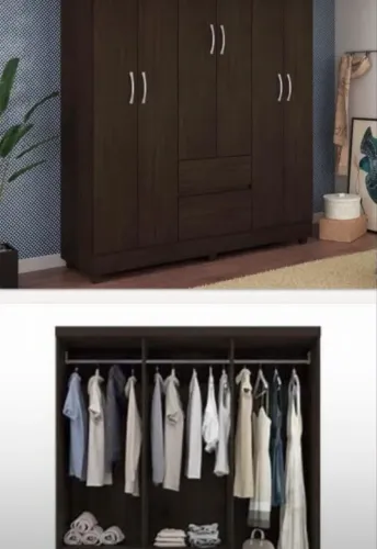 Guarda Roupa 6 portas casal na caixa 