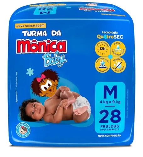 VENDO 5 PACOTES DE FRALDA TAMANHO M