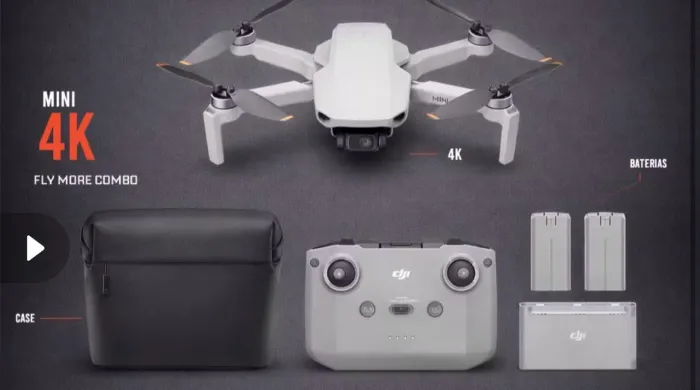 DRONE DJI MINI 4K COMBO FLY MORE