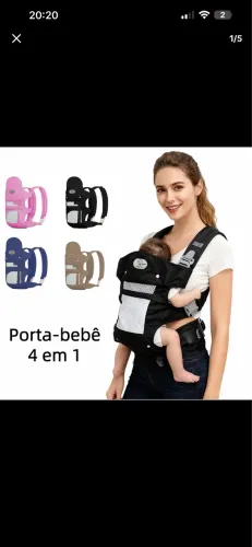 Vendo canguru de bebê