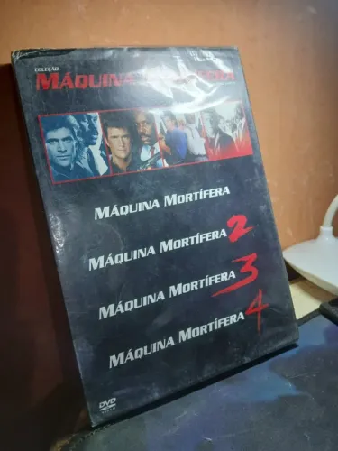 Quadrologia Maquina Mortifera em dvd os 4 filmes em dois discos