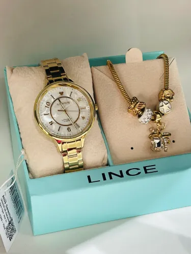 Relógio Feminino Lince Madre Pérola
