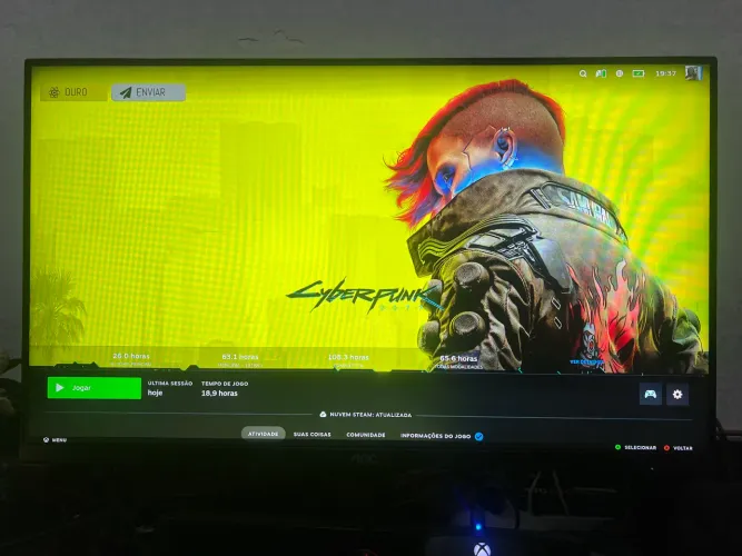 Troco Monitor 1080p + Headset por Monitor 2k.