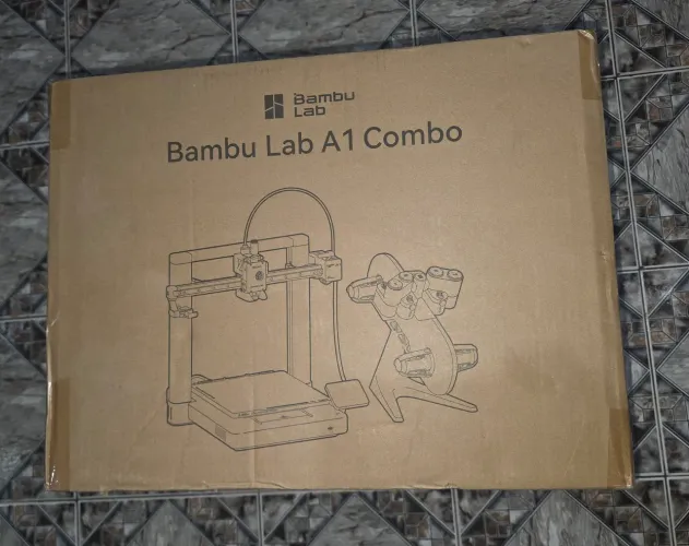 Impressora 3D Bambu Lab A1 COMBO (NOVA LACRADA)