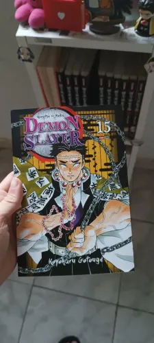 Mangá Demon Slayer Vol. 15 - Novo