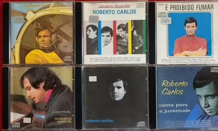 CDs Roberto Carlos - 6 Cds