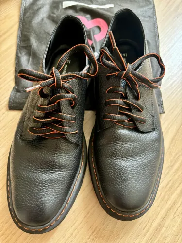 Sapato Oxford couro - Meu sapato preto