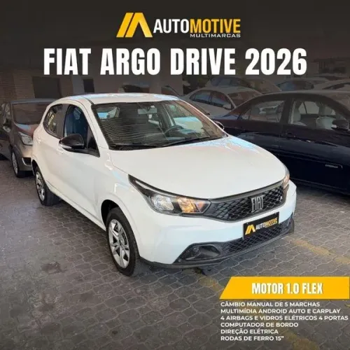 Fiat Argo Drive 1.0 6V Flex 2026