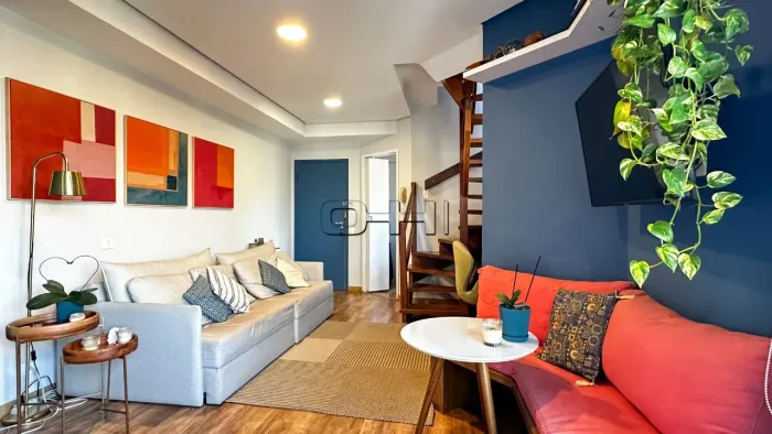 Aluguel Cobertura 1 Dormitórios - 90 m² Pinheiros