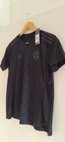 Camisa Preta do Internacional de Porto Alegre - Torcedor adidas Feminina Tamanho M Nova