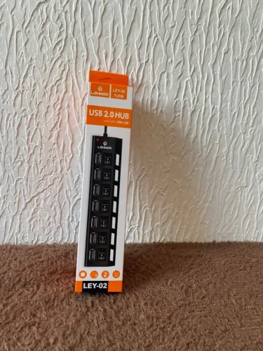 USB HUB 2.0 LEHMOX LEY-02 - 7 PORTAS