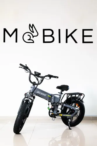 Bike elétrica em alumínio - PROMOÇÃO!