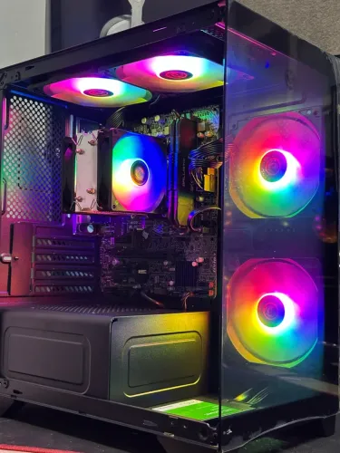 PC Gamer Aquário | Ryzen 5 | 16GB RAM