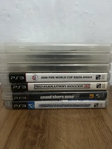 Lote 7 jogos ps3