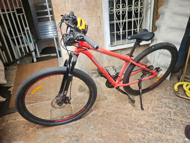Bicicleta Caloi Vulcan Seminova