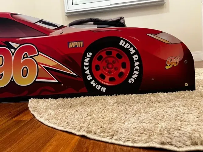 Cama infantil Montessori Carros McQueen 