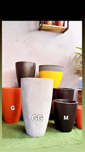 VASO PARA PLANTAS VARIOS TAMANHOS DE VASOS DE CIMENTO IGUAL NA FOTO