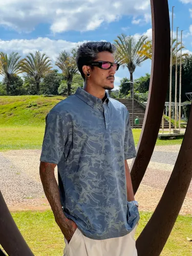 Oakley Polo Golf O-Sync Graphic