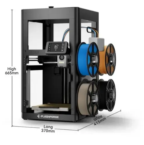 Impressora 3D AD5X Bivolt Anatel + Kit Enclausurador Original (versão nova 2026)